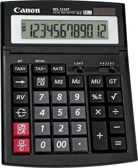 Calculator Canon WS-1210T, 12 digiti