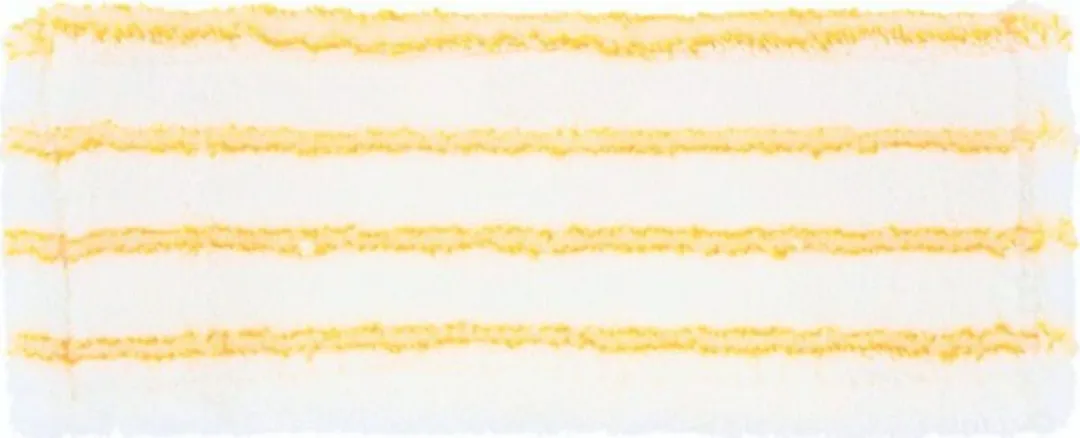 Rezerva mop plat din microfibra UTP Professional, alb/galben, 40 cm
