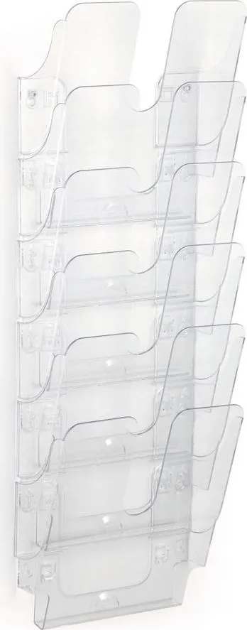 Set 6 tavite verticale Flexiplus, format A4, transparent
