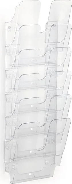 Set 6 tavite verticale Flexiplus, format A4, transparent