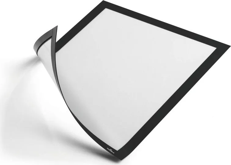 Rama magnetica Durable Duraframe, A4, negru, 5 bucati/set
