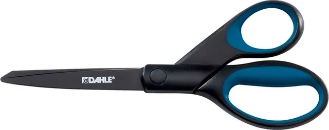 Foarfeca de birou Dahle 54308 Office Titanium, 21 cm, otel, negru