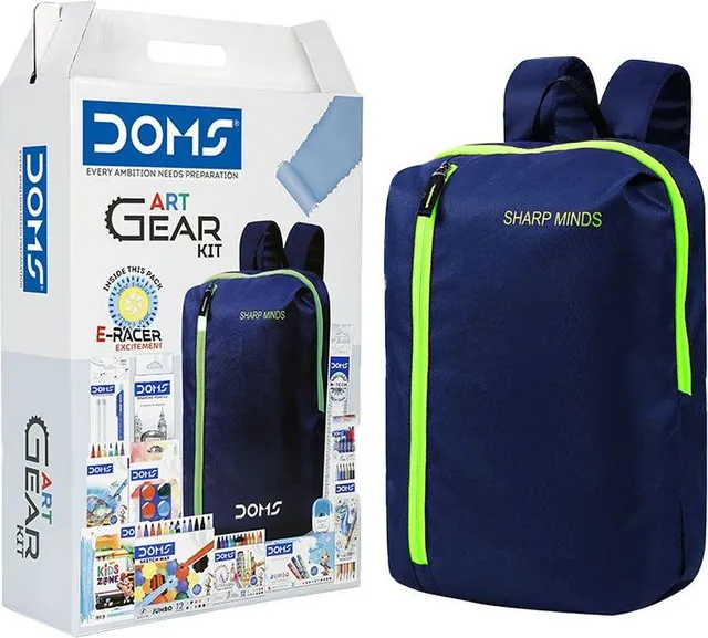 Kit de arta DOMS Art Gear, set complet cu rucsac