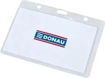 Ecuson orizontal Donau, transparent, 102 x 64 mm