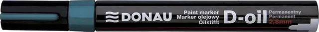 Marker permanent cu vopsea Donau, varf rotund, 2.8 mm