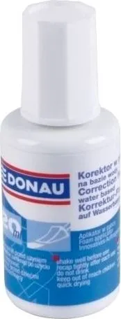 Fluid corector Donau, 20 ml, pe baza de apa, aplicator cu burete