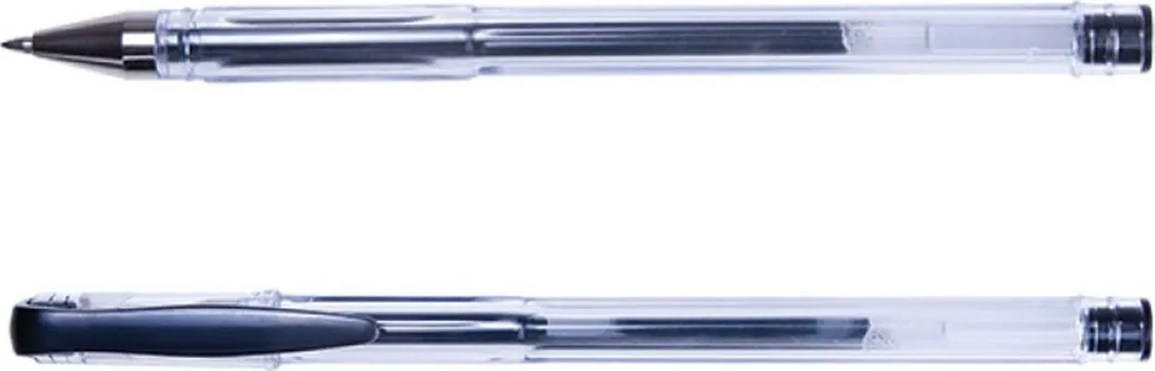 Pix cu gel fara mecanism Office Products, 0.5mm, negru