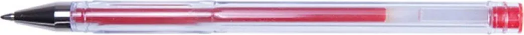 Pix cu gel fara mecanism Office Products, 0.5mm, rosu