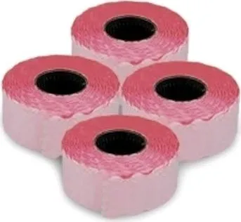 Etichete autoadezive pentru marcatoare, 26 x 12 mm, 1500 bucati/rola, fluorescent