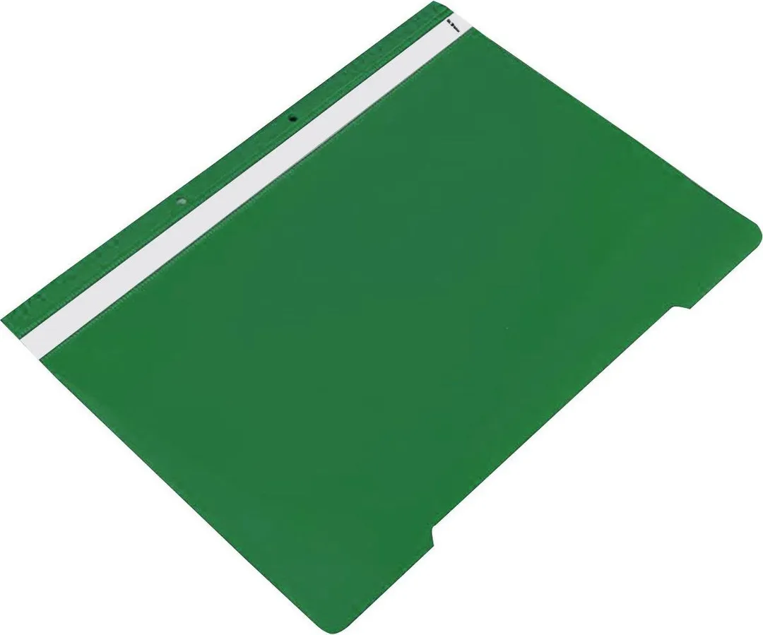 Dosar plastic cu sina si 2 perforatii, verde