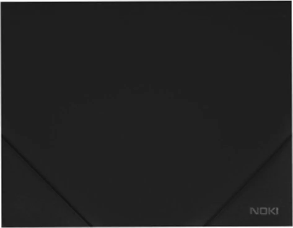 Mapa documente, A4, plastic, inchidere cu elastic, negru