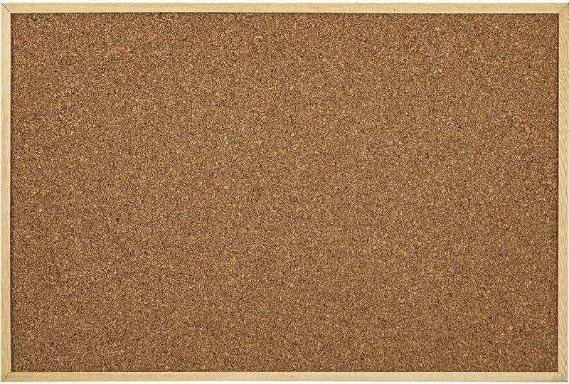 Tabla de pluta, Noki, rama lemn, 60x90 cm, prindere pe perete