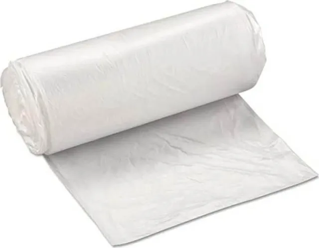 Saci menaj HDPE, transparent, 35 litri, 50 bucati/rola