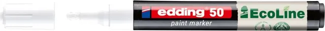 Marker cu vopsea pe baza de apa edding Ecoline 50, corp din plastic reciclat, varf rotund, 2-3 mm