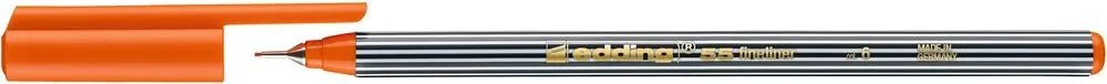 Liner edding 55, corp plastic, varf 0.3 mm, portocaliu