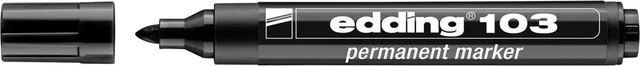 Marker Edding 103 permanent, varf rotund 1.5-3mm