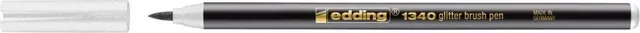 Marker Edding 1340 Glitter, varf tip pensula, transparent, 1-6 mm