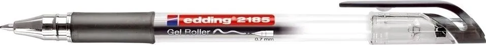 Roller cu gel, Edding, Cristal Jelly 2185, 0.7 mm, plastic, negru