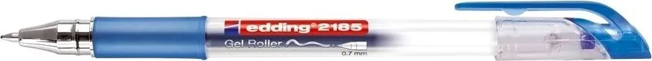 Roller cu gel, Edding, Cristal Jelly 2185, 0.7 mm, plastic, albastru