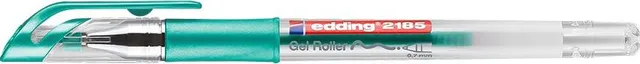Roller cu gel Edding 2185, varf 0.7 mm, verde metalic