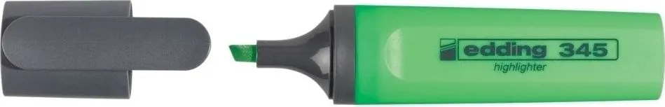Textmarker Edding 345, varf 2-5 mm, verde