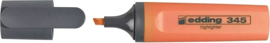 Textmarker Edding 345, varf 2-5 mm, portocaliu