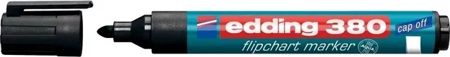 Marker Edding 380 pentru flipchart, varf rotund, 1.5-3 mm