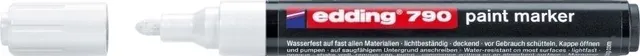 Marker permanent Edding 790, cu vopsea, corp plastic, varf rotund, 2-3 mm