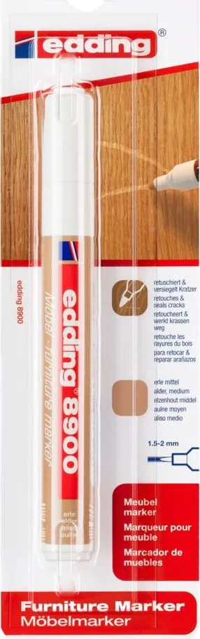 Marker Edding 8900 pentru retusuri mobilier lemn, arin