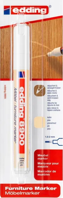 Marker Edding 8900 pentru retusuri mobilier, lemn pin