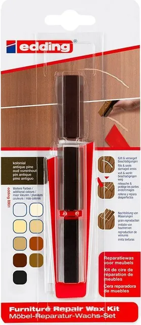 Kit Edding 8901, ceara pentru reparatii mobila, pin, blister