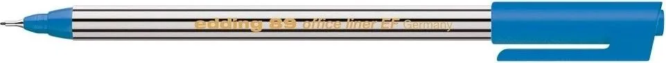 Liner Edding Office 89, varf fetru, 0.3 mm, albastru
