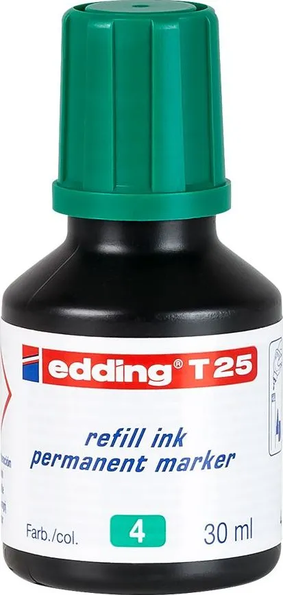 Tus Edding T25 pentru marker permanent, 30ml, verde