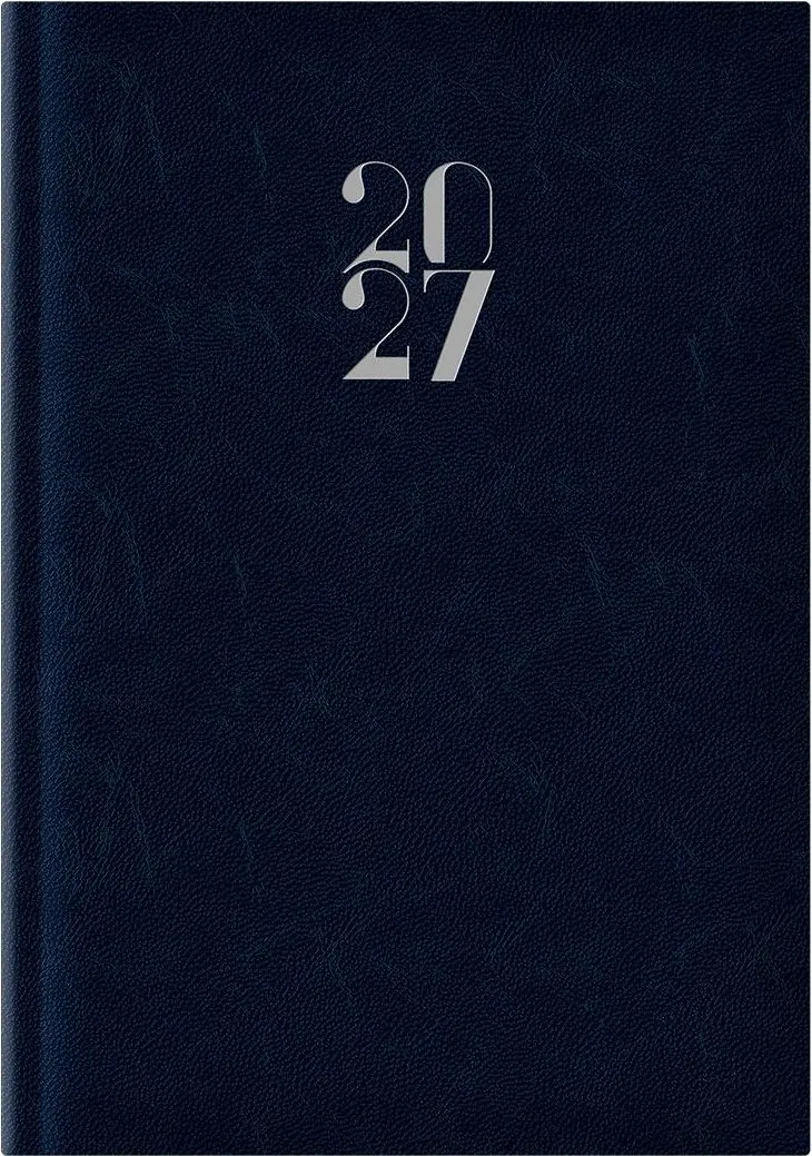 Agenda Artilux A4, datata, hartie ivory, coperta albastru