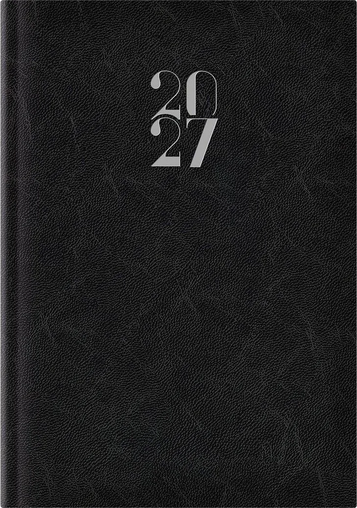 Agenda Artilux A4, datata, hartie ivory, coperta negru