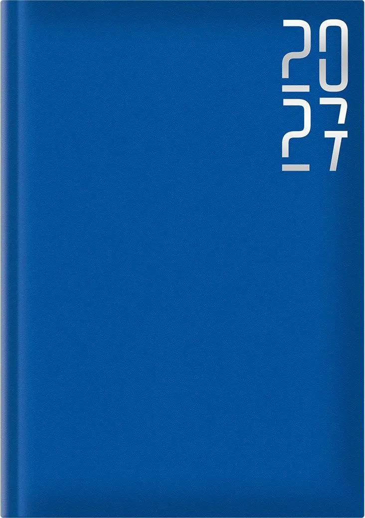 Agenda Artibest A5, datata, hartie offset alb, coperta albastru