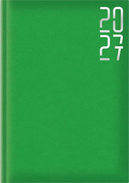 Agenda Artibest A5, datata, hartie offset alb, coperta verde deschis