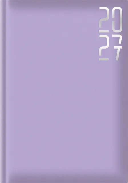 Agenda Artibest A5, datata, hartie offset alb, coperta lila