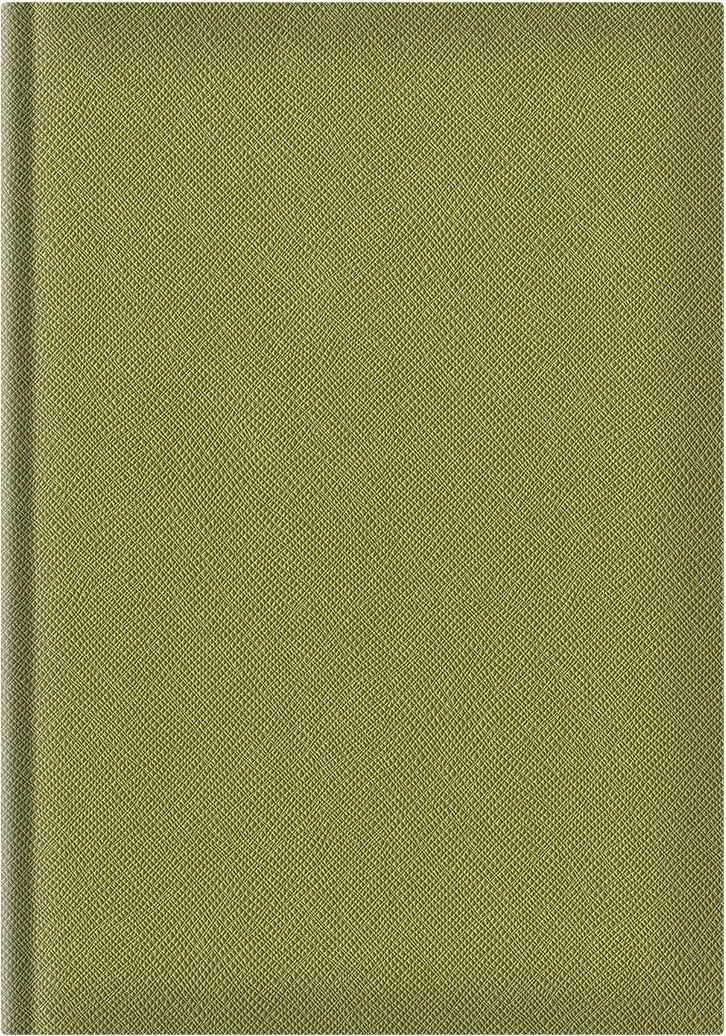 Agenda Adria A5, nedatata, hartie ivory, coperta verde