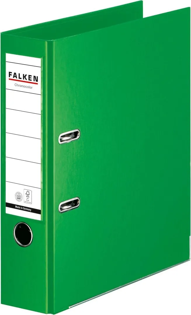 Biblioraft Falken Chromocolor, 80 mm, verde deschis