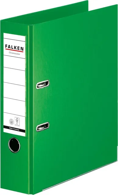 Biblioraft Falken Chromocolor, 80 mm, verde deschis