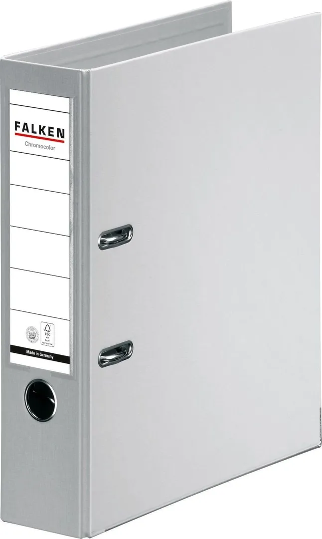 Biblioraft Falken Chromocolor, 80 mm, gri