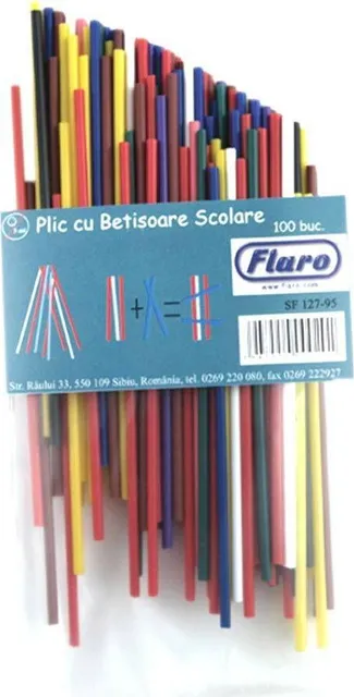 Betisoare scolare, 100 buc/set