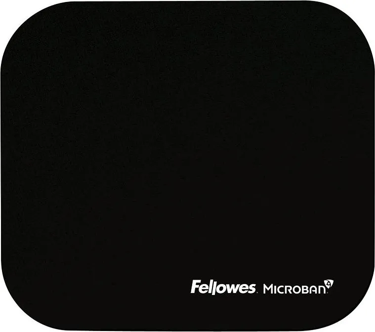 Mousepad cu protectie antibacteriana Fellowes Microban, negru