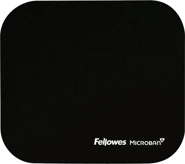Mousepad cu protectie antibacteriana Fellowes Microban, negru