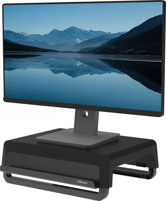 Suport monitor Fellowes Breyta, negru