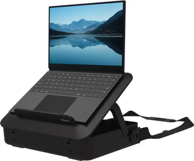 Geanta laptop Fellowes, Breyta cu suport inclus, negru