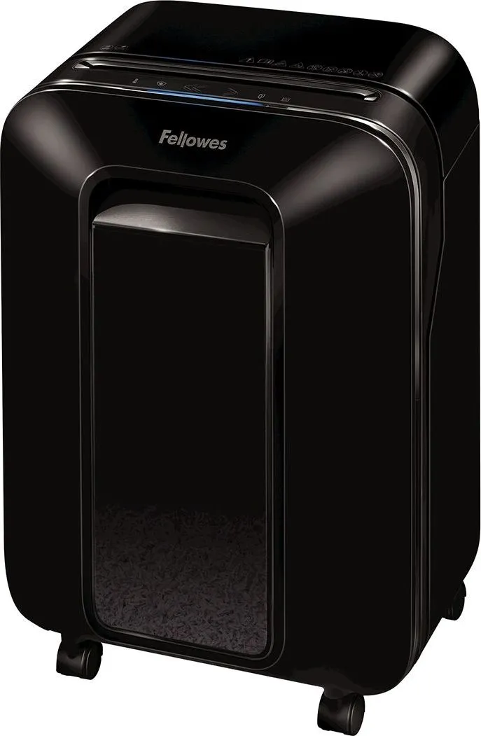 Distrugator documente Fellowes LX201 negru, micro taieri, functionare silentioasa