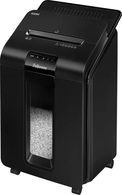 Distrugator automat Fellowes Automax 100M, 100 coli, mini cut