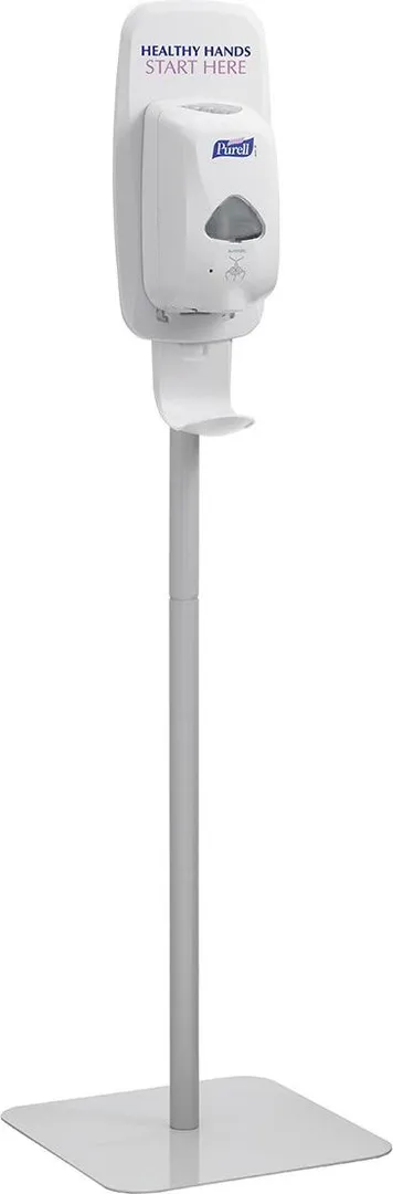 Stand gri de podea pentru dozator Purell TFX & LTX